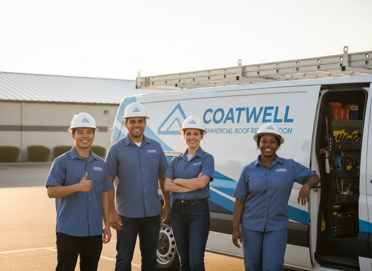 Commercial roof coating company in Lansford, PA